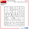 M3 STUART LIGHT TANK, INITIAL PROD. Escala 1:35. Marca Miniart. Ref: 35425.