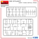 M3 STUART LIGHT TANK, INITIAL PROD. Escala 1:35. Marca Miniart. Ref: 35425.