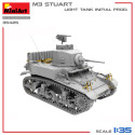 M3 STUART LIGHT TANK, INITIAL PROD. Escala 1:35. Marca Miniart. Ref: 35425.