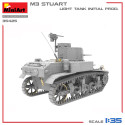 M3 STUART LIGHT TANK, INITIAL PROD. Escala 1:35. Marca Miniart. Ref: 35425.