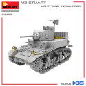 M3 STUART LIGHT TANK, INITIAL PROD. Escala 1:35. Marca Miniart. Ref: 35425.