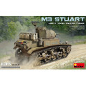 M3 STUART LIGHT TANK, INITIAL PROD. Escala 1:35. Marca Miniart. Ref: 35425.