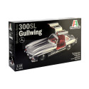 MERCEDES-BENZ 300 SL GULLWING. Esca 1:16. Marca Italeri. Ref: 3612.