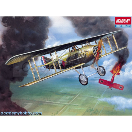 Spad XIII WWI Fighter. Escala 1:72. Marca Academy. Ref: 12446.