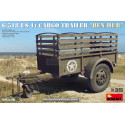 G-518 US 1t CARGO TRAILER “BEN HUR”. Escala 1:35. Marca Miniart. Ref: 35436.