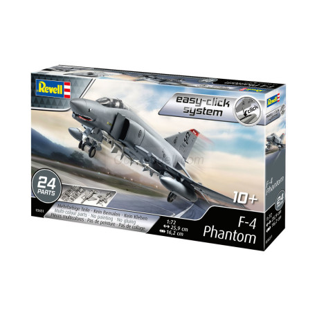 F-4E Phantom easy-click system. Escala 1:72. Marca Revell. Ref: 03651.