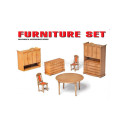 Furniture Set. Escala 1:35. Marca Miniart. Ref: 35548.