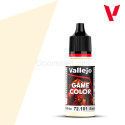 Acrilico Game Color, Blanco sucio. Bote 17 ml. Marca Vallejo. Ref: 72.101.