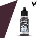 Acrilico Model Color, Purpura Oscuro ( 49 ). Bote 17 ml. Marca Vallejo. Ref: 70749, 70.749.