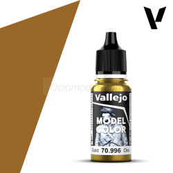 Acrilico Model Color, oro ( 199 ). Bote 17 ml. Marca Vallejo. Ref: 70.996, 70996.