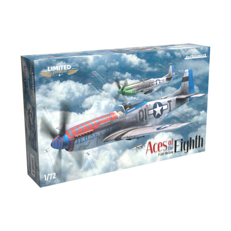 ACES OF THE EIGHTH DUAL COMBO. Escala 1:72. Marca Eduard. Ref: 2147.