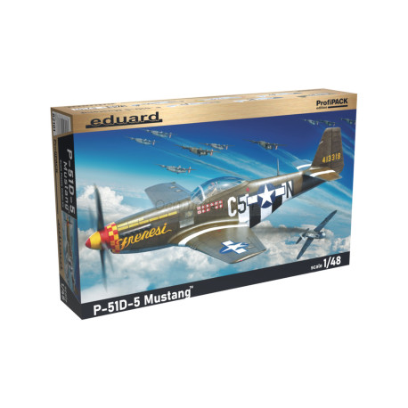 Mustang P-51D-5. Serie Profipack. Escala 1:48. Marca Eduard Ref: 82101.