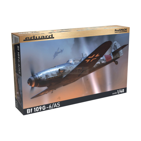 Bf 109G-6/AS. Serie Profipack. Escala 1:48. Marca Eduard Ref: 82163.