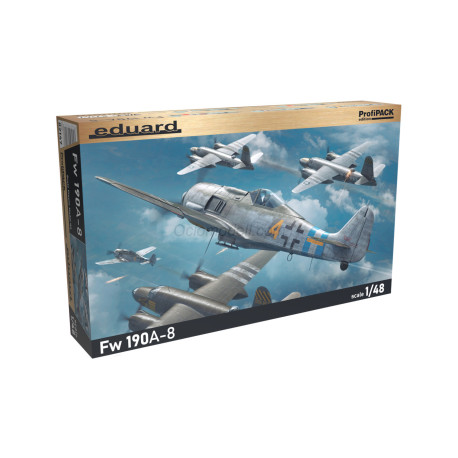 Fw 190A-8. Serie Profipack. Escala 1:48. Marca Eduard Ref: 82147.