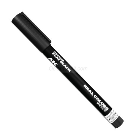 FLAT BLACK – RC MARKER. Marca AK Interactive. Ref: RCM033.