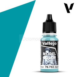 Acrilico Model Color, Azul Verde Claro. Bote 18 ml. Marca Vallejo. Ref: 70753, 70.753.