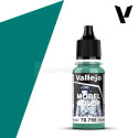 Acrilico Model Color, Esmeralda Claro (74). Bote 18 ml. Marca Vallejo. Ref: 70755, 70.755.