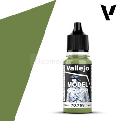 Acrilico Model Color, Verde Claro (85). Bote 18 ml. Marca Vallejo. Ref: 70758, 70.758.