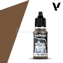 Acrilico Model Color, BC Marrón Oscuro ( 143 ). Bote 18 ml. Marca Vallejo. Ref: 70.768, 70678