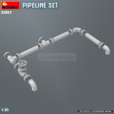 PIPELINE SET. Escala 1:35. Marca Miniart. Ref: 35652.