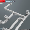 PIPELINE SET. Escala 1:35. Marca Miniart. Ref: 35652.