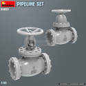 PIPELINE SET. Escala 1:35. Marca Miniart. Ref: 35652.