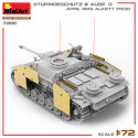 STURMGESCHUTZ III AUSF. G, APRIL 1943 ALKETT PROD. Escala 1:72. Marca Miniart. Ref: 72106.