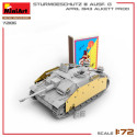 STURMGESCHUTZ III AUSF. G, APRIL 1943 ALKETT PROD. Escala 1:72. Marca Miniart. Ref: 72106.