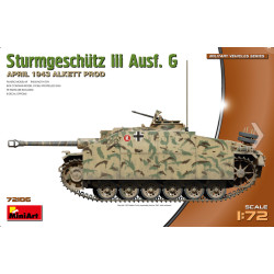 STURMGESCHUTZ III AUSF. G, APRIL 1943 ALKETT PROD. Escala 1:72. Marca Miniart. Ref: 72106.