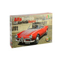 ALFA ROMEO GIULIETTA SPIDER 1300. Escala 1:24. Marca Italeri. Ref: 3653.