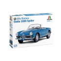 ALFA ROMEO GIULIETTA SPIDER 1600. Escala 1:24. Marca Italeri. Ref: 3668.