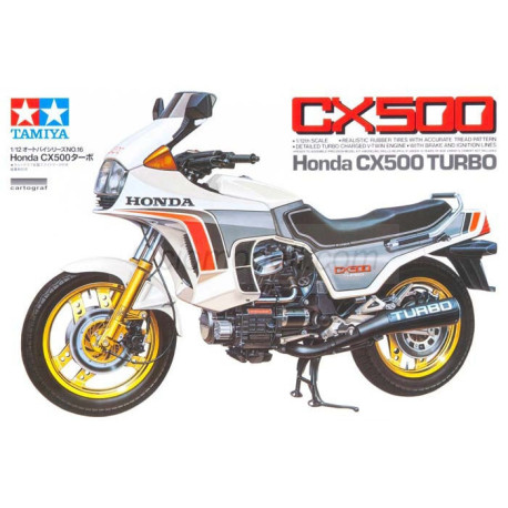 Honda Cx500 Turbo. Escala 1:12. Marca Fujimi. Ref: 14016.