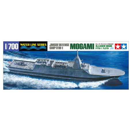 JMSDF DEFENSE SHIP FFM-1 MOGAMI. Escala: 1:700. Marca: Tamiya. Ref: 31037.