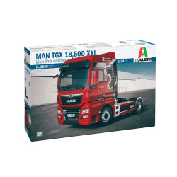 MAN TGX 18.500 XXL Lion Pro Edition. Escala 1:24. Marca Italeri. Ref: 3959.