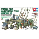 German Field Maintenance Team & Equipement Set . Escala 1:35. Marca Tamiya. Ref: 37023.