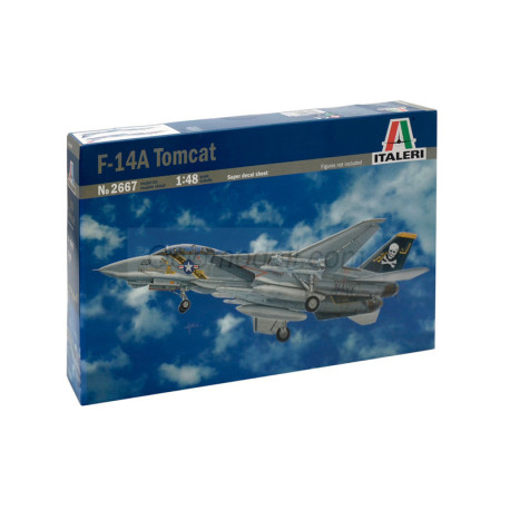 F-14A TOMCAT. Escala 1:48. Marca Italeri. Ref: 2667.