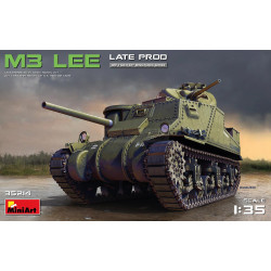 M3 LEE LATE PROD. Escala 1:35. Marca Miniart. Ref: 35214.