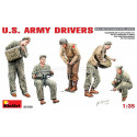 U.S. ARMY DRIVERS. Escala 1:35. Marca Miniart. Ref: 35180.