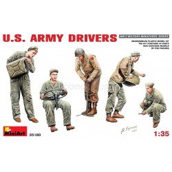 U.S. ARMY DRIVERS. Escala 1:35. Marca Miniart. Ref: 35180.