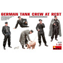 GERMAN TANK CREW AT REST. Escala 1:35. Marca Miniart. Ref: 35198.