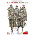 U.S. SOLDIERS RAINWEAR. Escala 1:35. Marca Miniart. Ref: 35245.