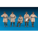 SOVIET TANK CREW (WINTER UNIFORMS) SPECIAL EDITION. Escala 1:35. Marca Miniart. Ref: 35244.