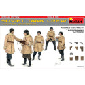 SOVIET TANK CREW (WINTER UNIFORMS) SPECIAL EDITION. Escala 1:35. Marca Miniart. Ref: 35244.