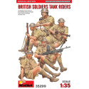 BRITISH SOLDIERS TANK RIDERS. SPECIAL EDITION. Escala 1:35. Marca Miniart. Ref: 35299.