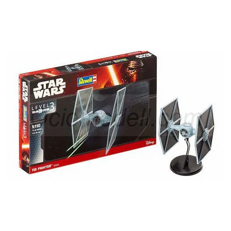 Tie Fighter, Star Wars. Escala 1:110. Marca revell. Ref: 03605.