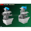 MILLING MACHINES. Escala 1:35. Marca Miniart. Ref: 35663.