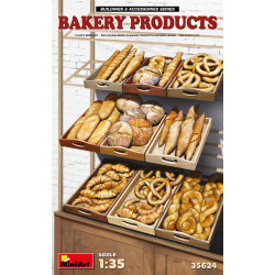 BAKERY PRODUCTS. Escala 1:35. Marca Miniart. Ref: 35624.