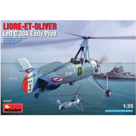 LIORE-ET-OLIVER LeO C.30A Early Prod. Escala 1:35. Marca Miniart. Ref: 41007.