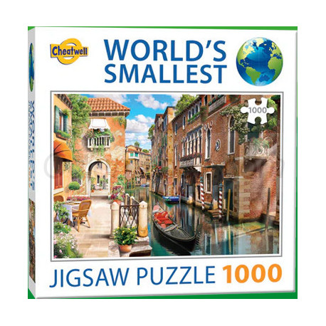 World's Smallest: Venice Canals, 1000 pz. Marca Cheatwell. Ref: 13985.