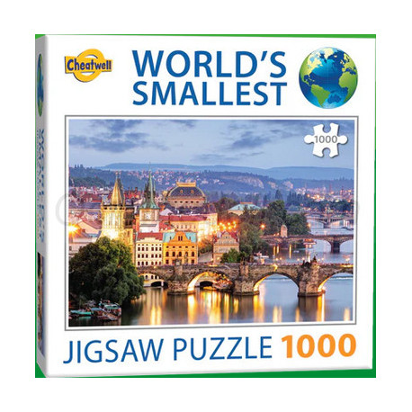 World's Smallest: Prague Bridges, 1000 pz. Marca Cheatwell. Ref: 13992.